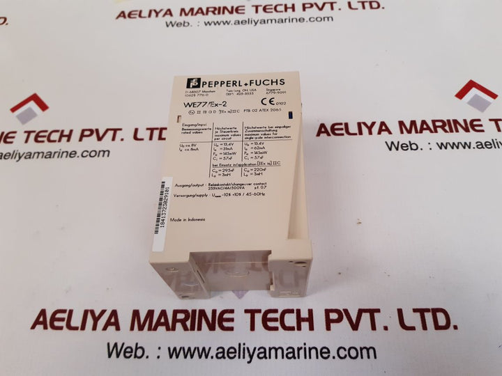 Pepperl+fuchs we77/ex-2 switching isolator New