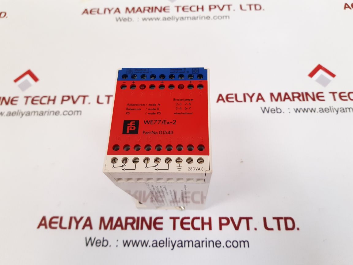 Pepperl+fuchs we77/ex-2 switching isolator New