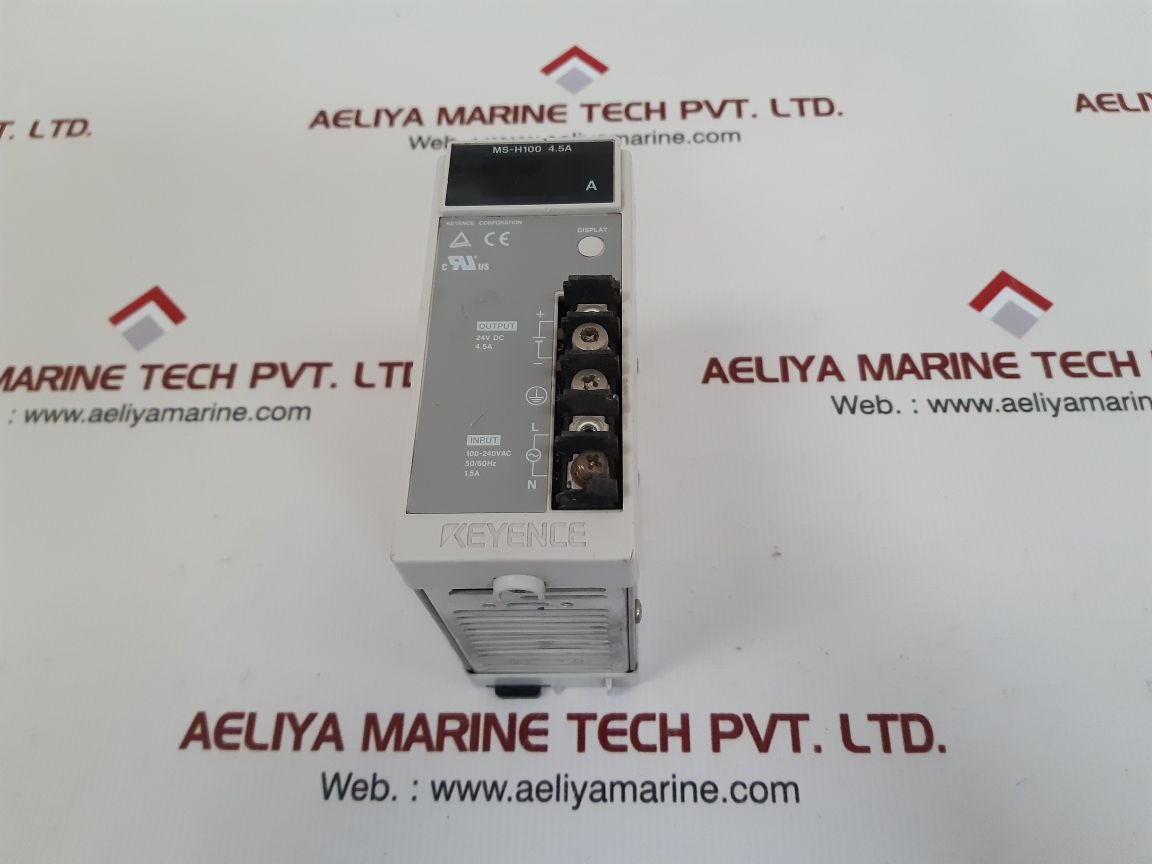 Keyence ms-h100 4.5a power supply