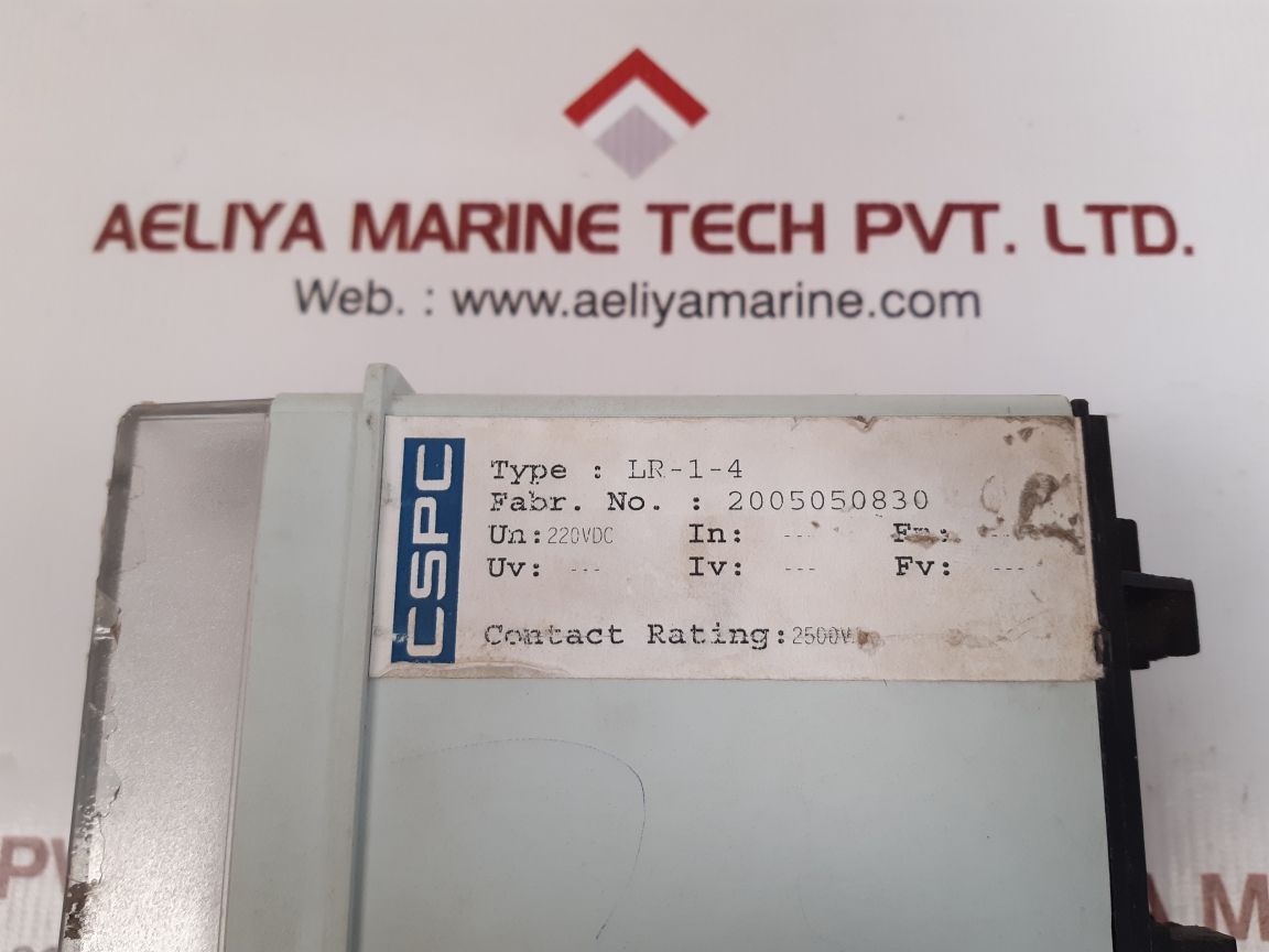 Cspc lr-1-4 relay 