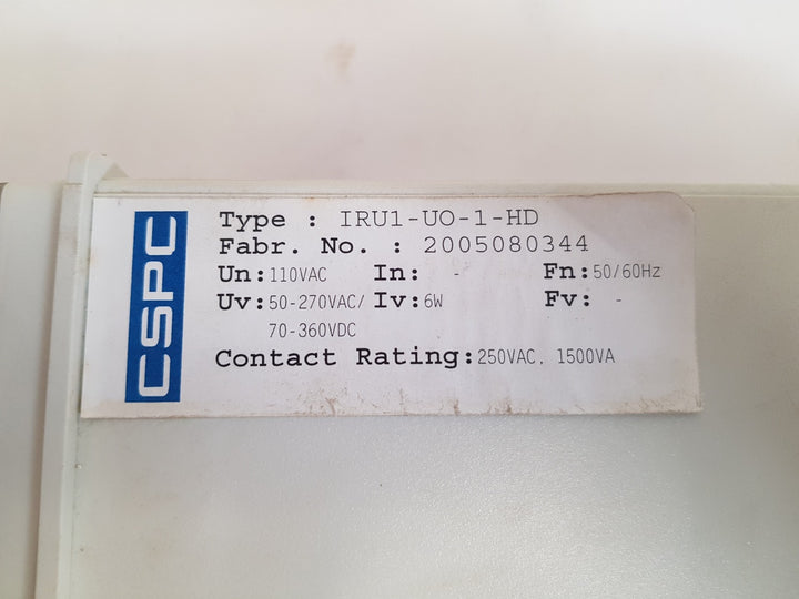 C&s/high-tech range iru1-uo-1-hd ac voltage relay new