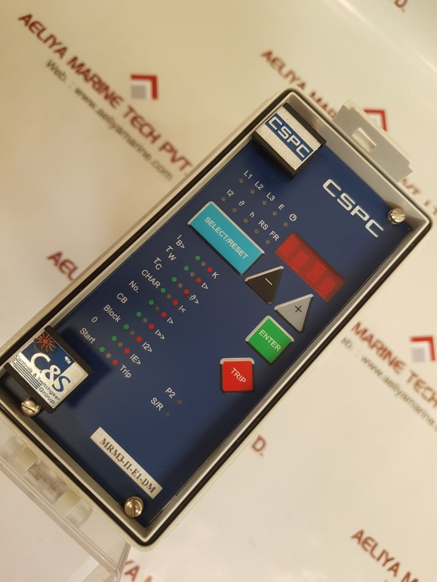 C&s protection & contro mrm3-i1-e1-dm motor protection relay