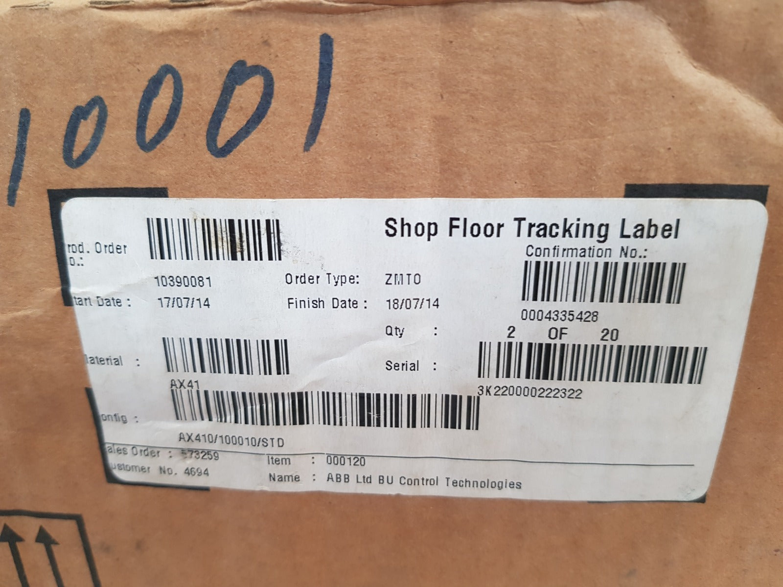 Abb ax400 transmitter ax410/100010/std new
