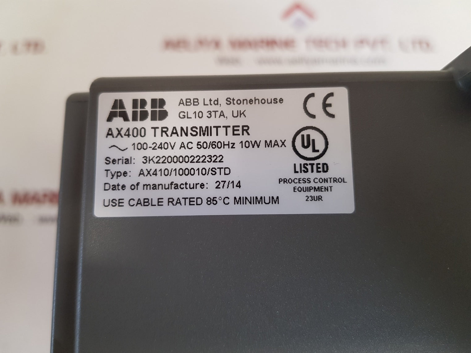 Abb ax400 transmitter ax410/100010/std new