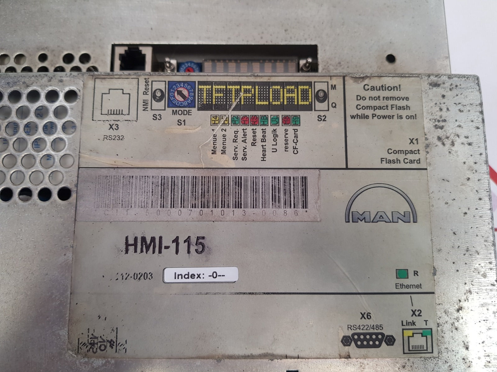 Man hmi-115 touch screen panel 11475 