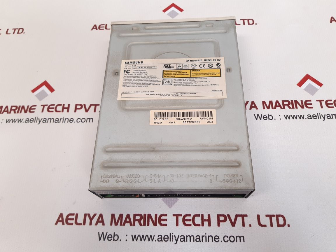 Samsung sc-152 cd master drive
