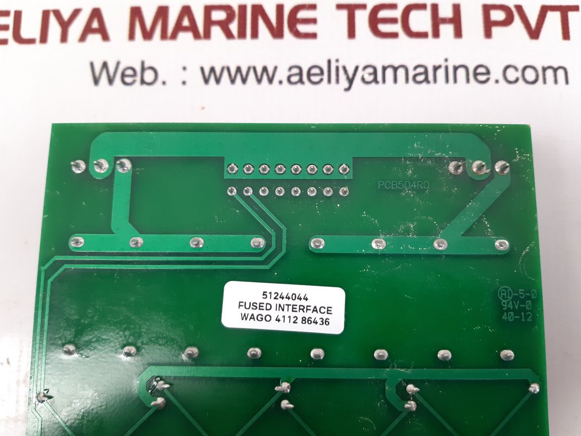 Wago 51244044 pcb card