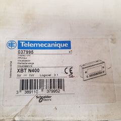 Telemecanique xbt n400 display unit with w41681011 0111 and xbtzn999