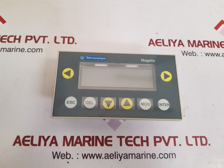 Telemecanique xbt n400 display unit with w41681011 0111 and xbtzn999