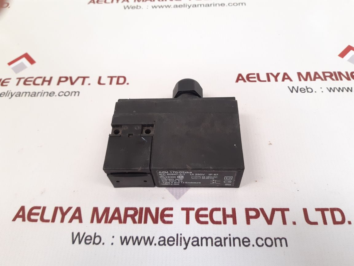 Schmersal azm 170-02zka solenoid interlock