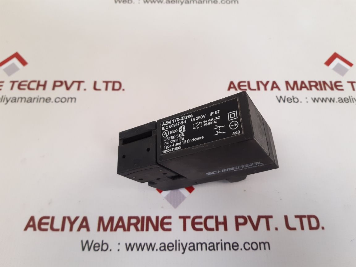 Schmersal azm 170-02zka solenoid interlock