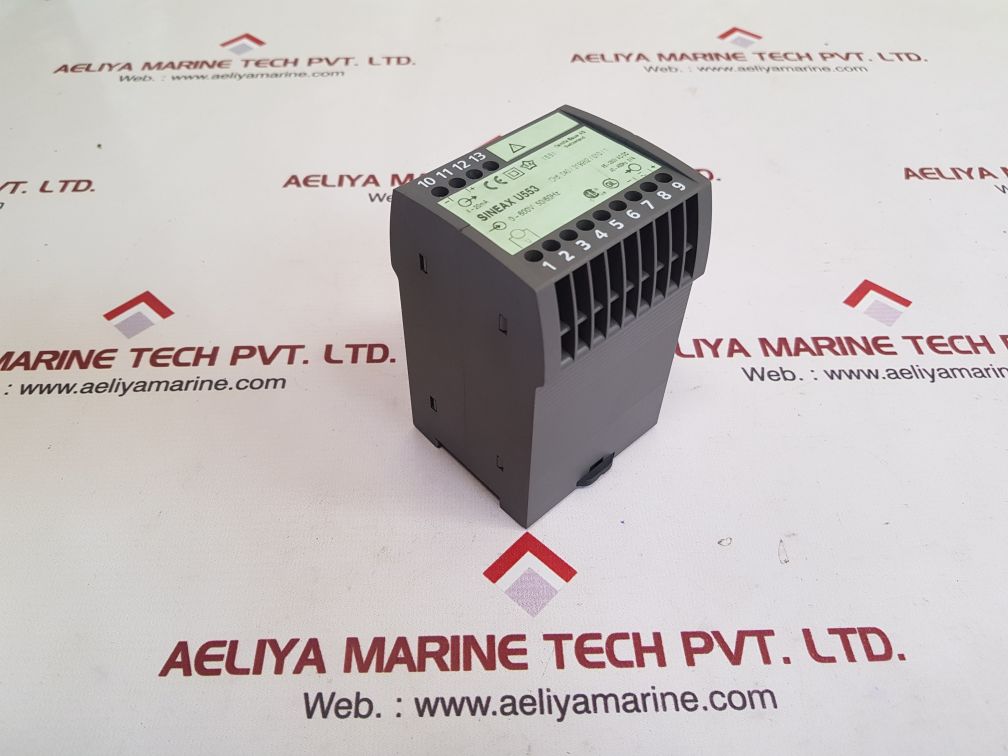 Camille bauer sineax u553 voltage transducer 0-600v 50/60hz