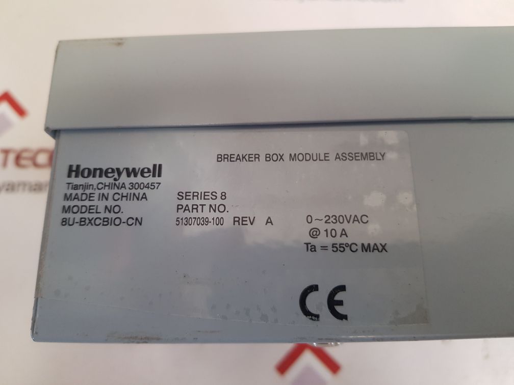 Honeywell 8u-bxcbio-cn circuit breaker box assyembly 51307039-100 rev a