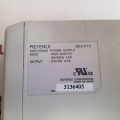 Keyence ms2-h75 switching power supply