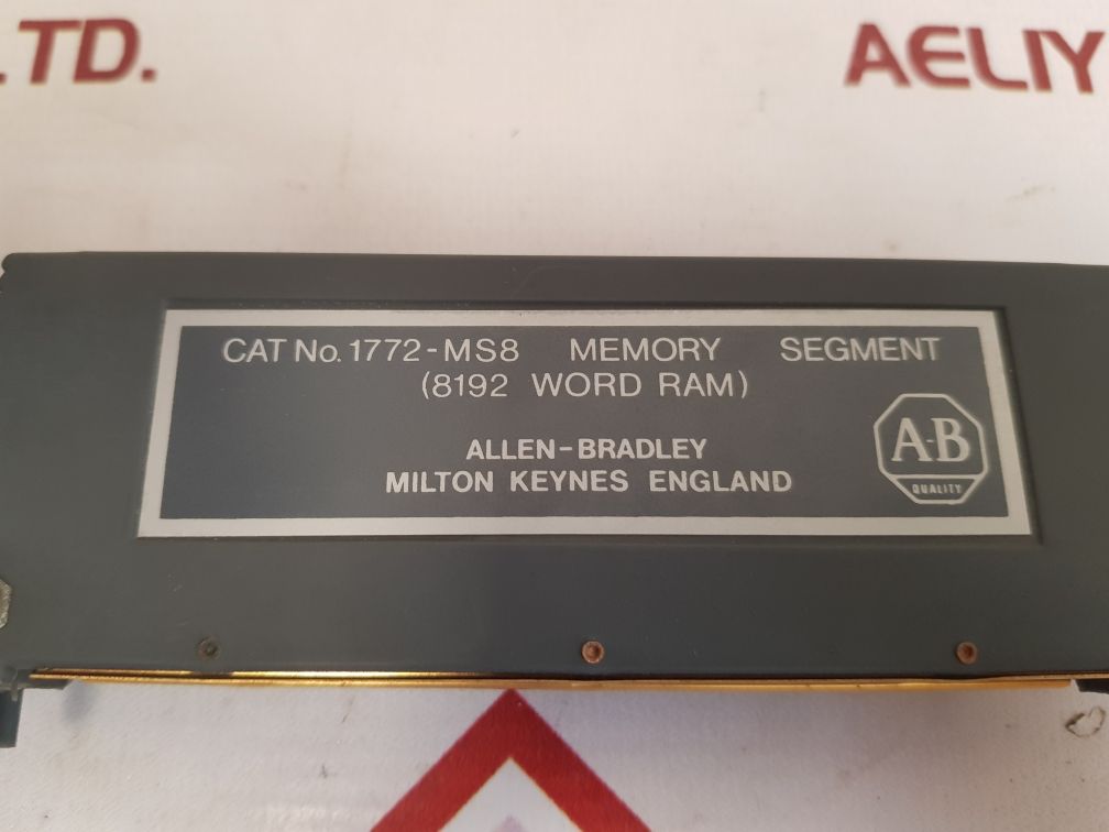 Allen-bradley 1772-ms8 memory segment
