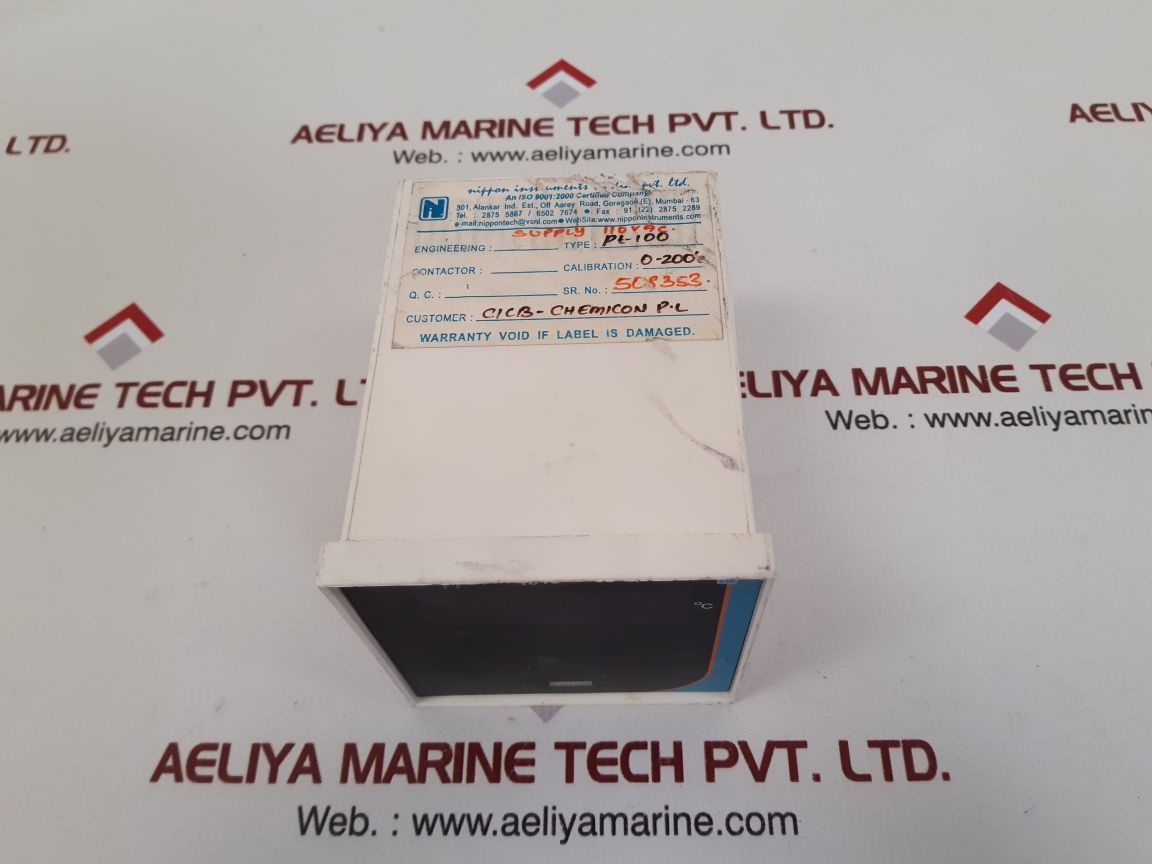 Nippon 1010 digital temperature indicator