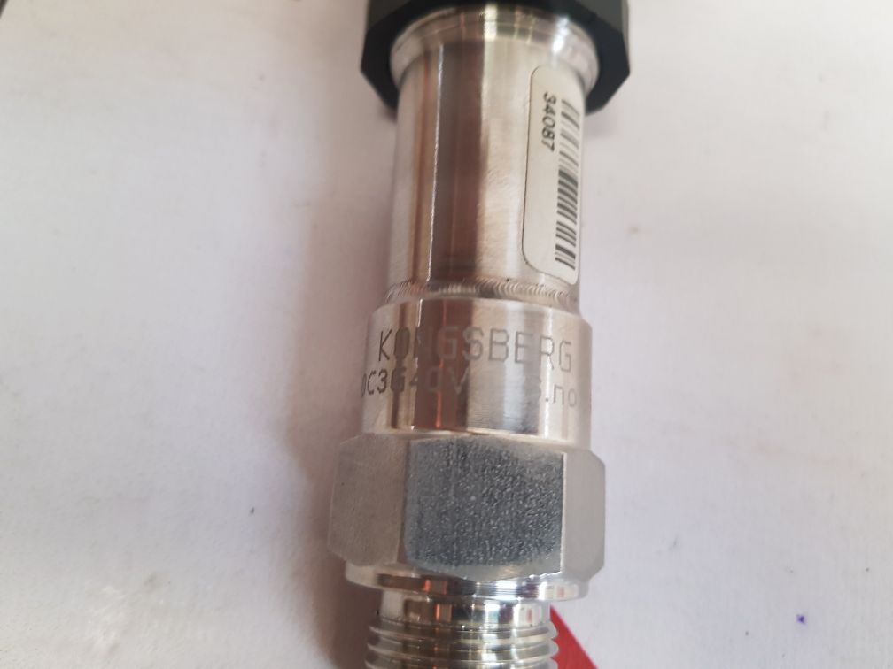 Kongsberg gt300c3g40v pressure transmitter 40 bar