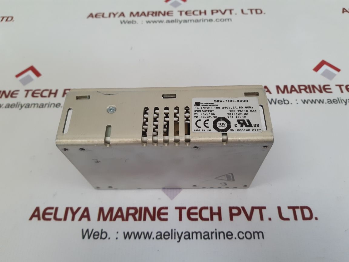 Integrated power designs srw-100-4008 power supply