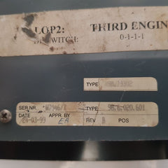 Siemens local operator panel 98.6.020.601