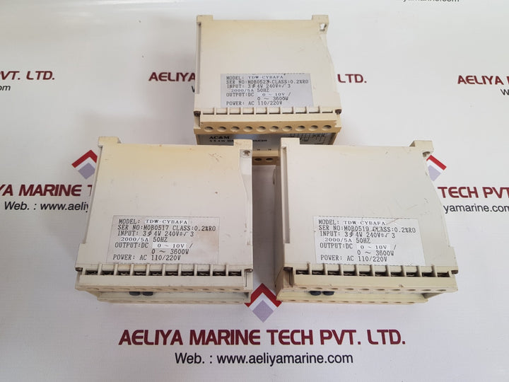 Ac&m tdw-cybafa transducer