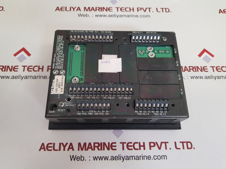 Md totco series 2000 lm2-e6180-rmt1 panel