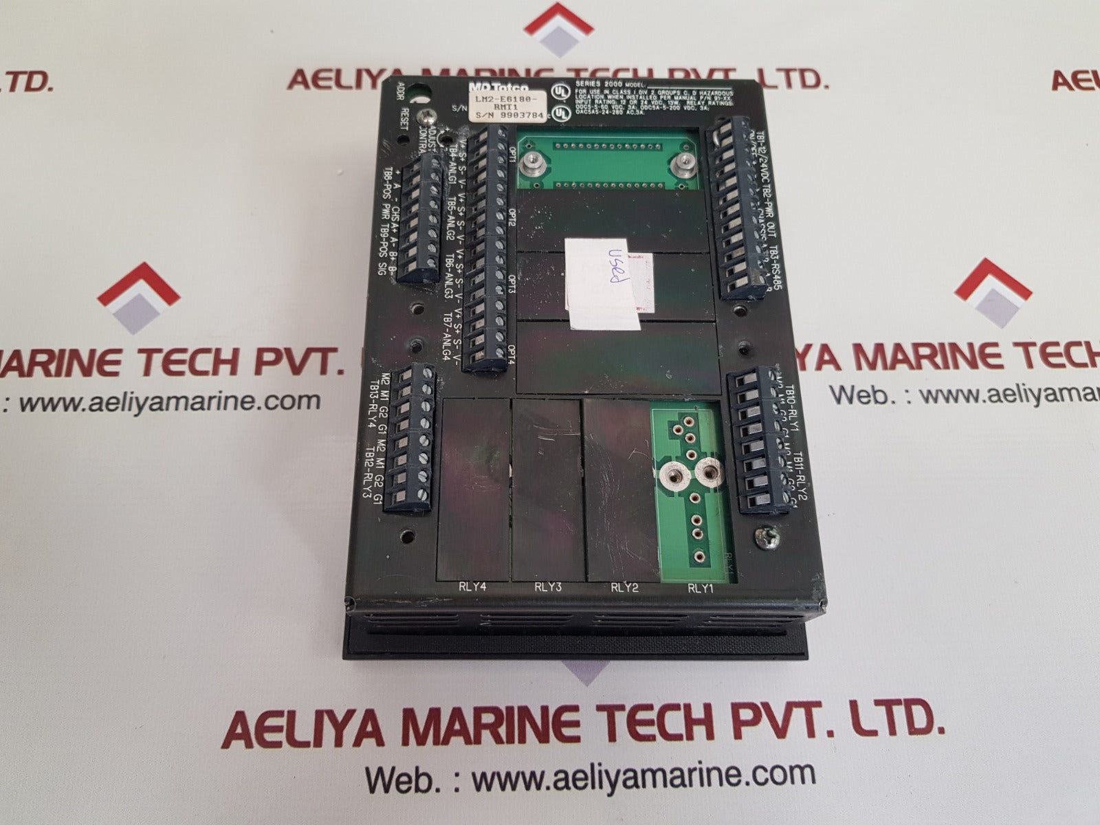 Md totco series 2000 lm2-e6180-rmt1 panel
