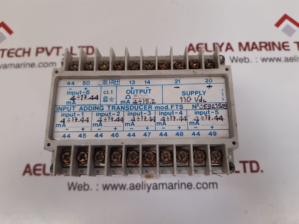Frer fts input adding transducer