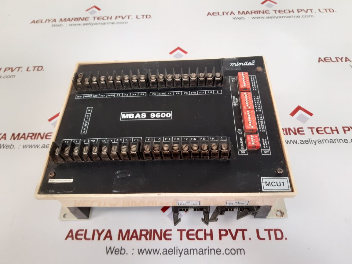 Minilec mbas 9600 alarm annunciator