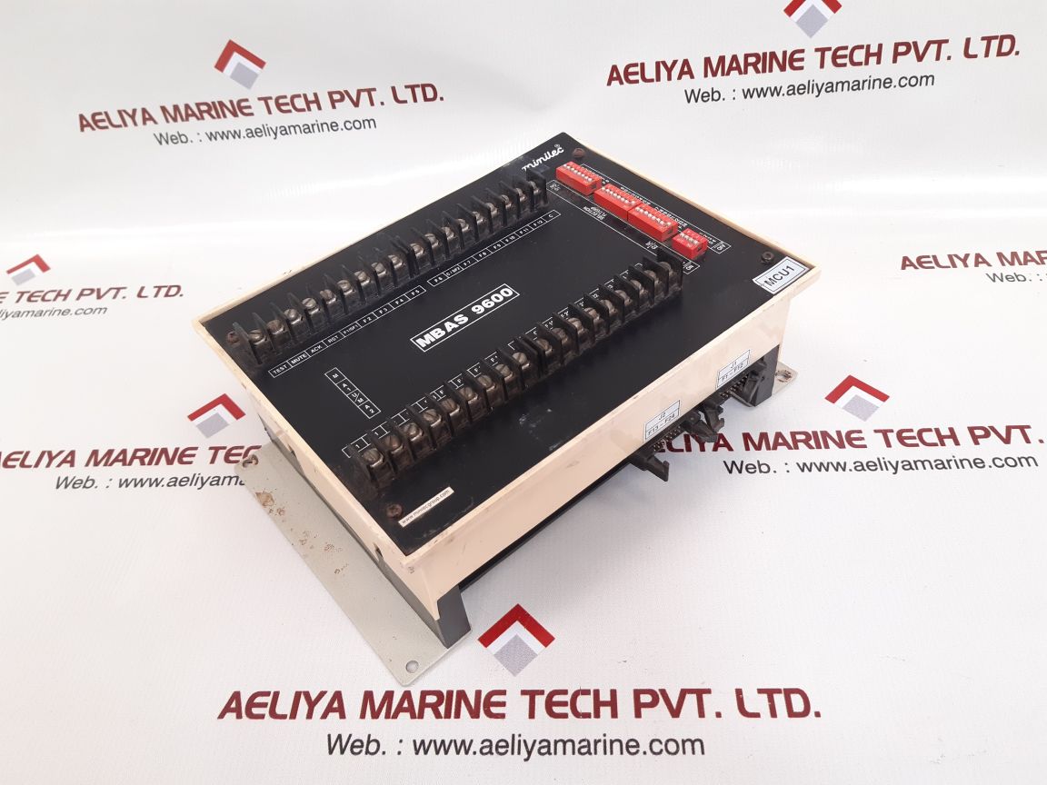 Minilec mbas 9600 alarm annunciator