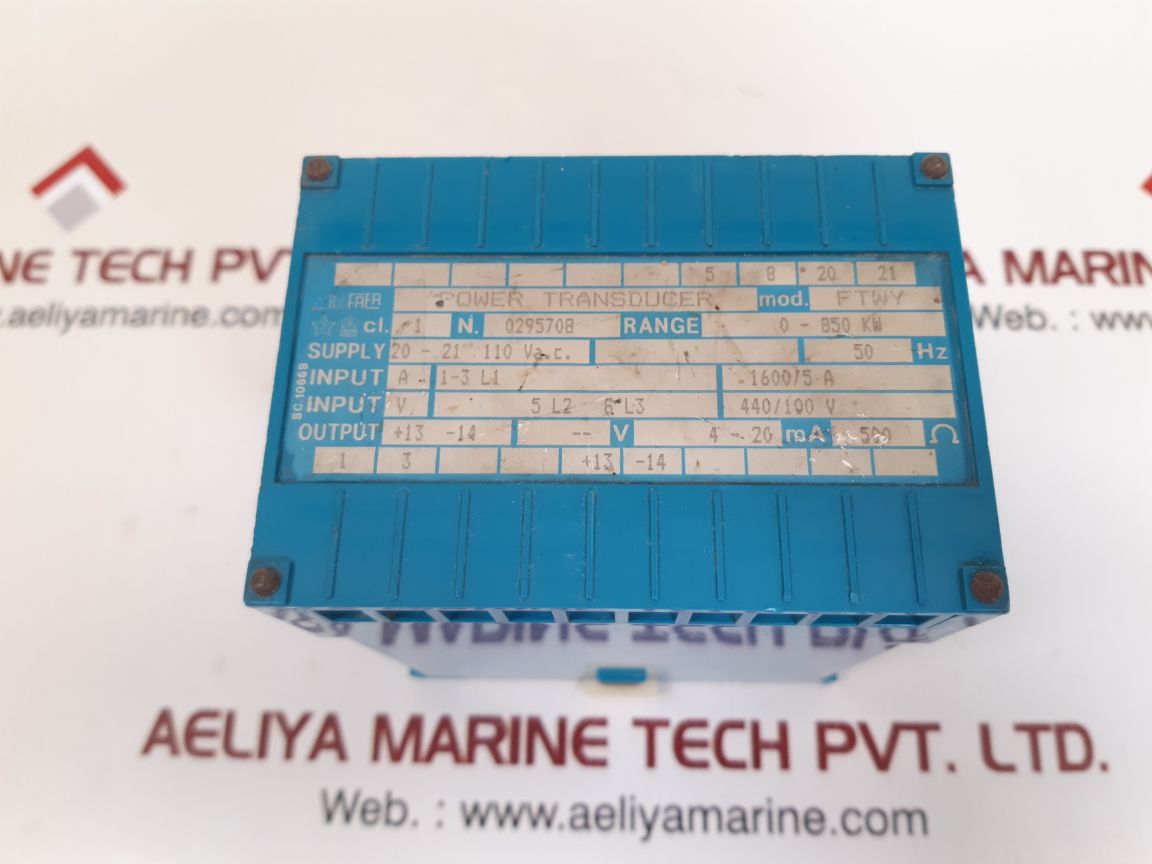 Frer ftwy power transducer 4-20 ma