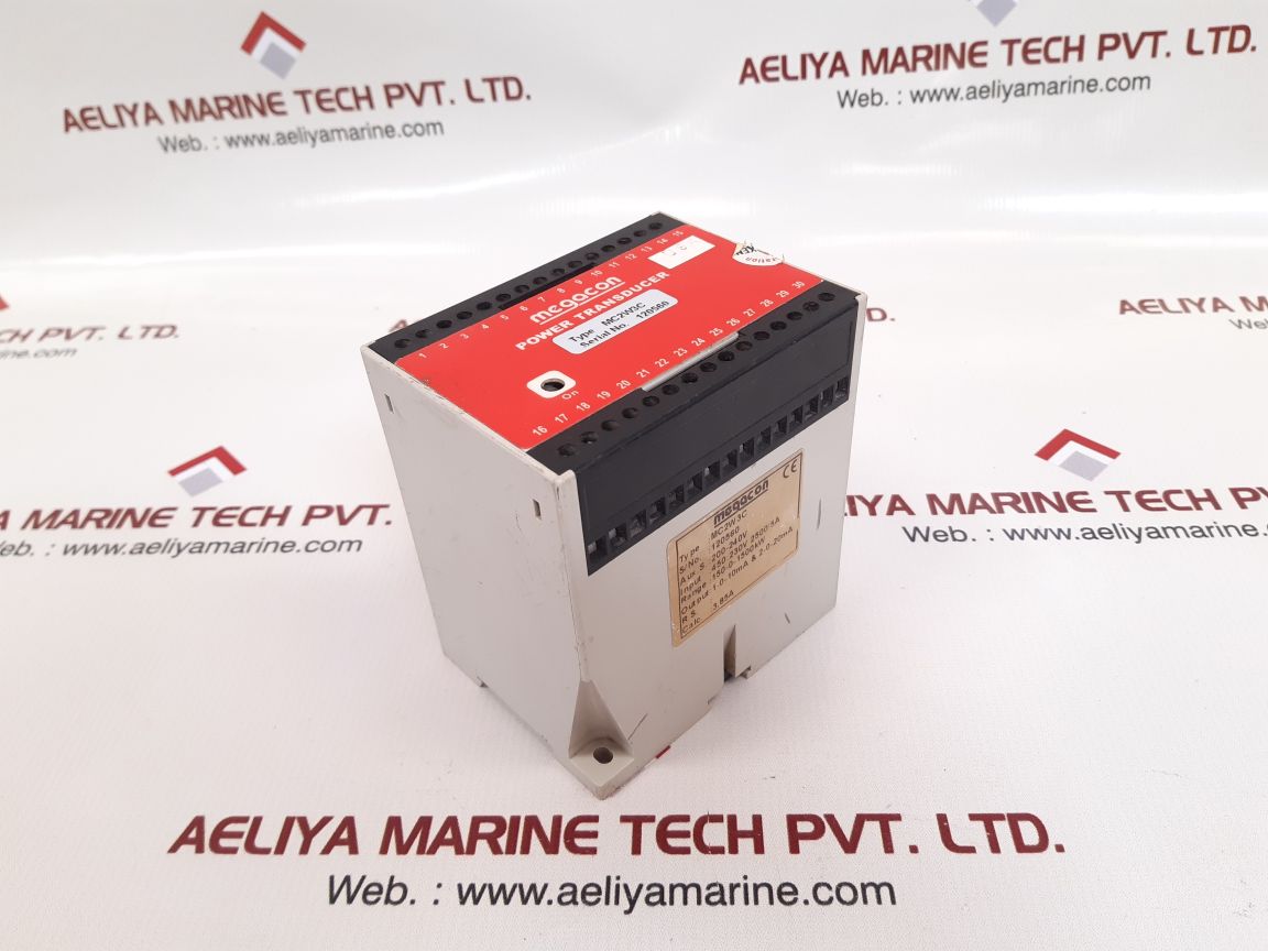 Megacon mc2w3c power transducer 2500/5a