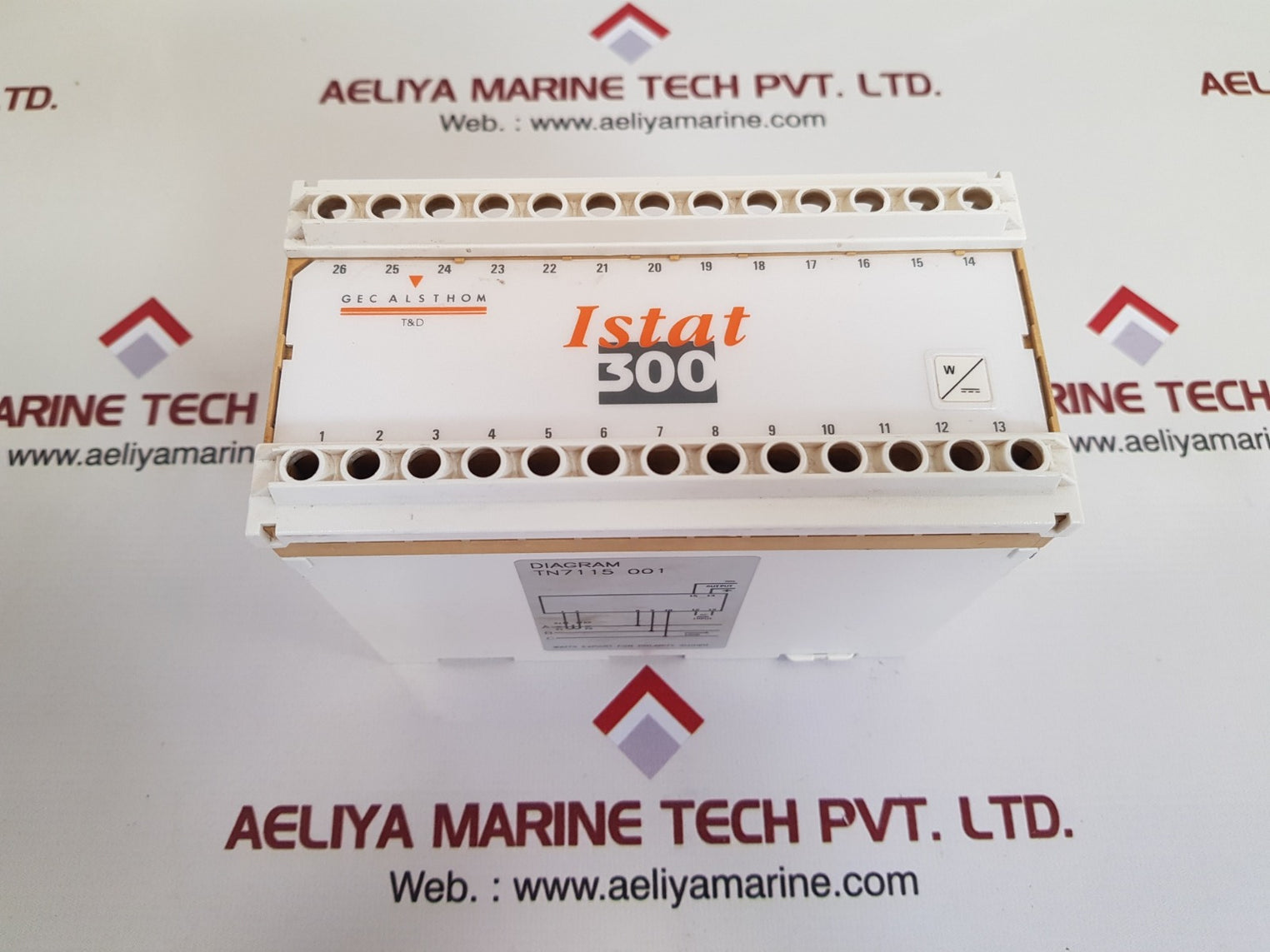 Gec alsthom istat 300 watts transducer 3wbae6005abid6iu