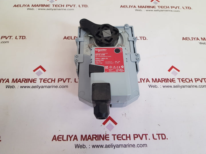 Schneider mf40-24m butterfl y valve actuator