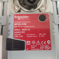 Schneider mf40-24m butterfl y valve actuator