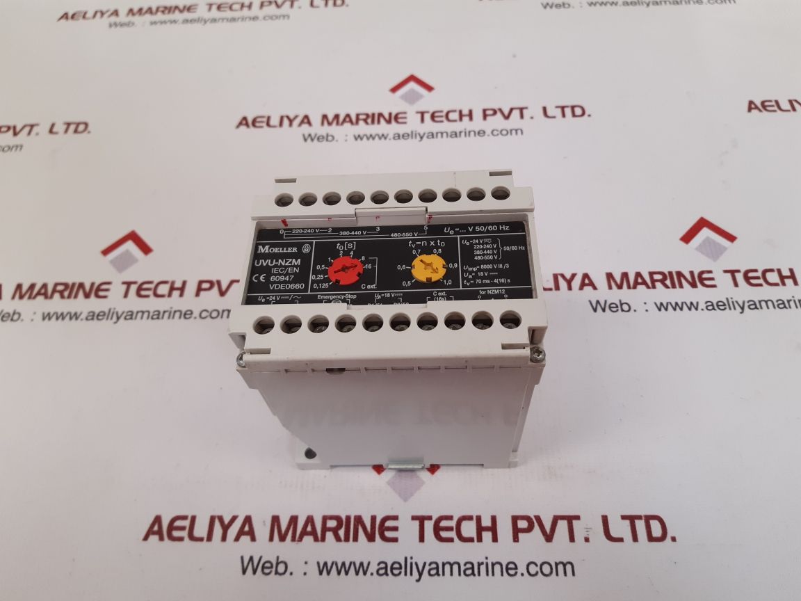 Moeller uvu-nzm release delay unit