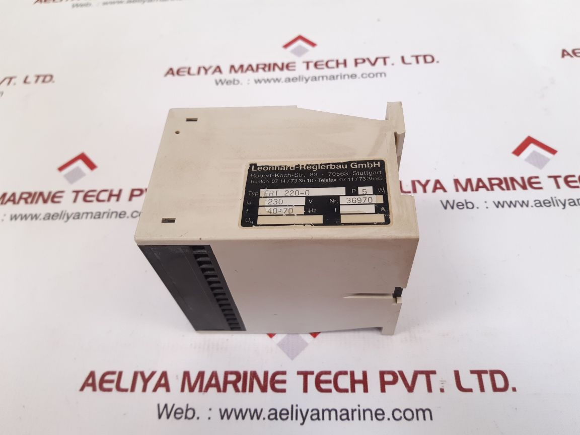 Leonhard-reglerbau frt 220-0 frequency relay