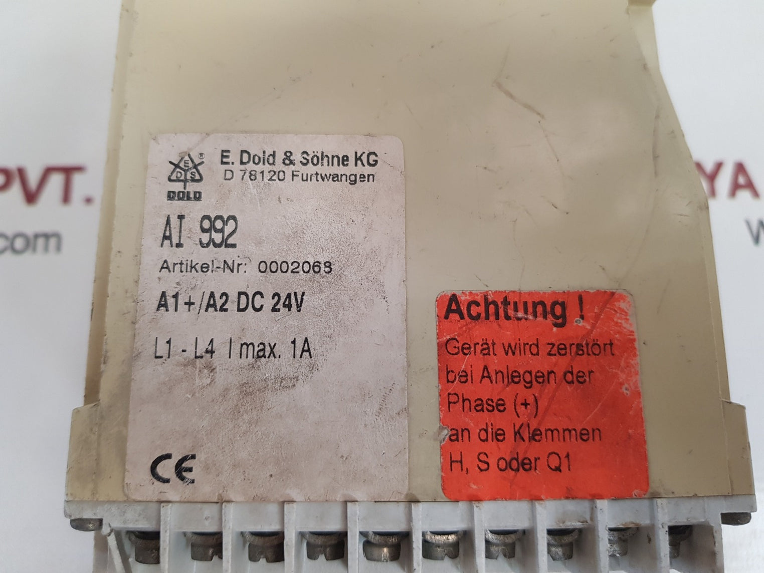 E.dold & sohne ai 992 relay