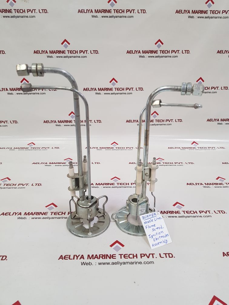Burner nozzle line