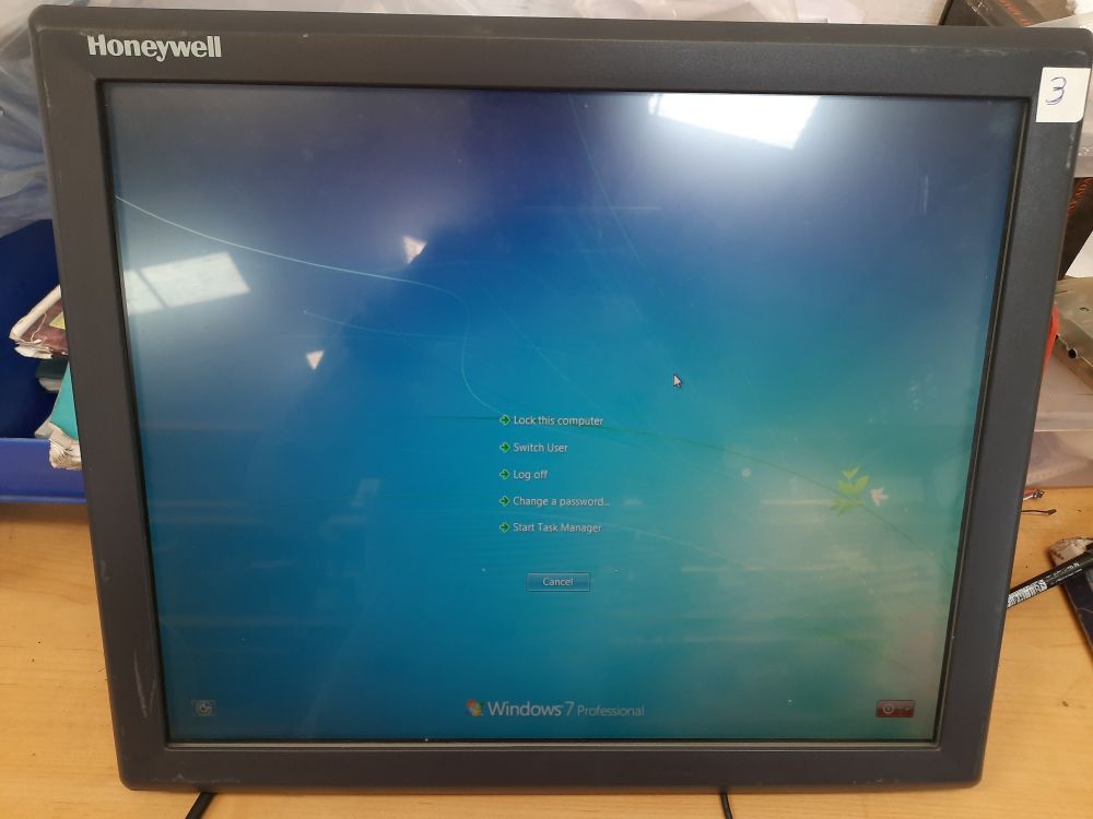 Honeywell et1915l-8cwa-1-rgnm2-g lcd touch monitor 