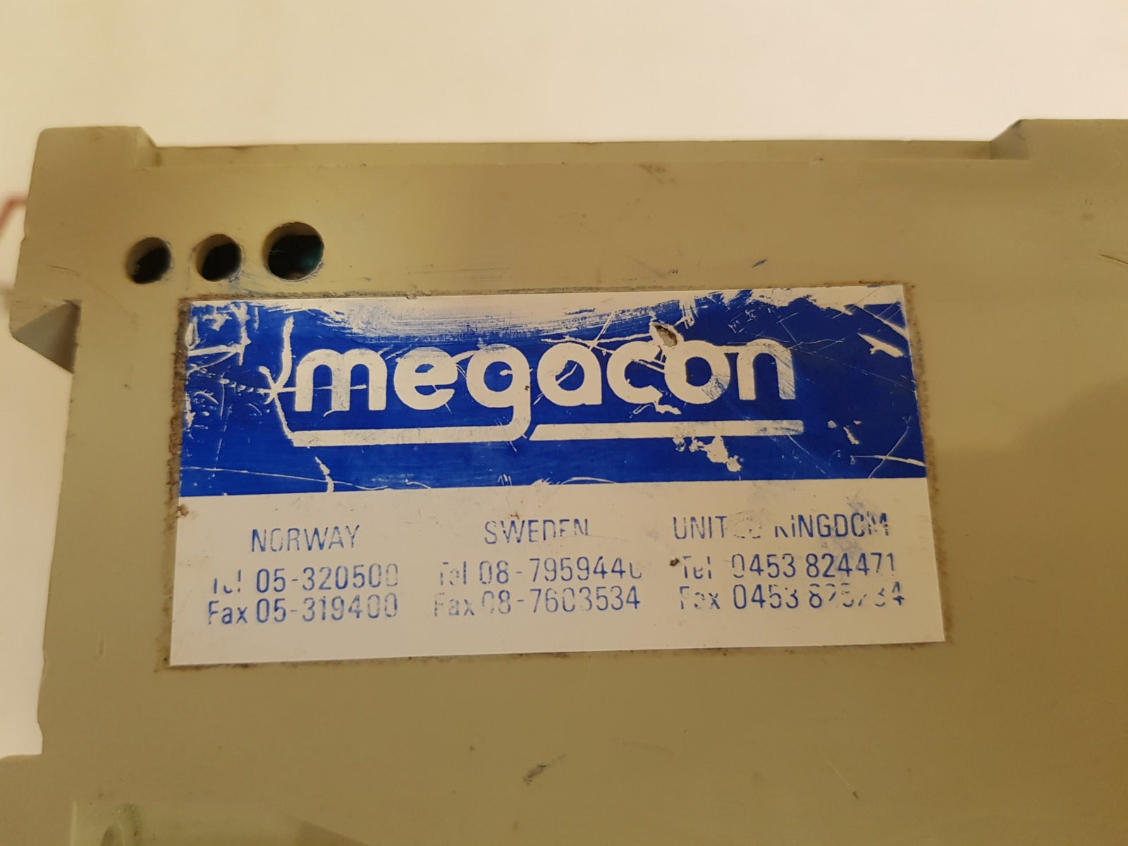 Megacon mcv measuring converter used
