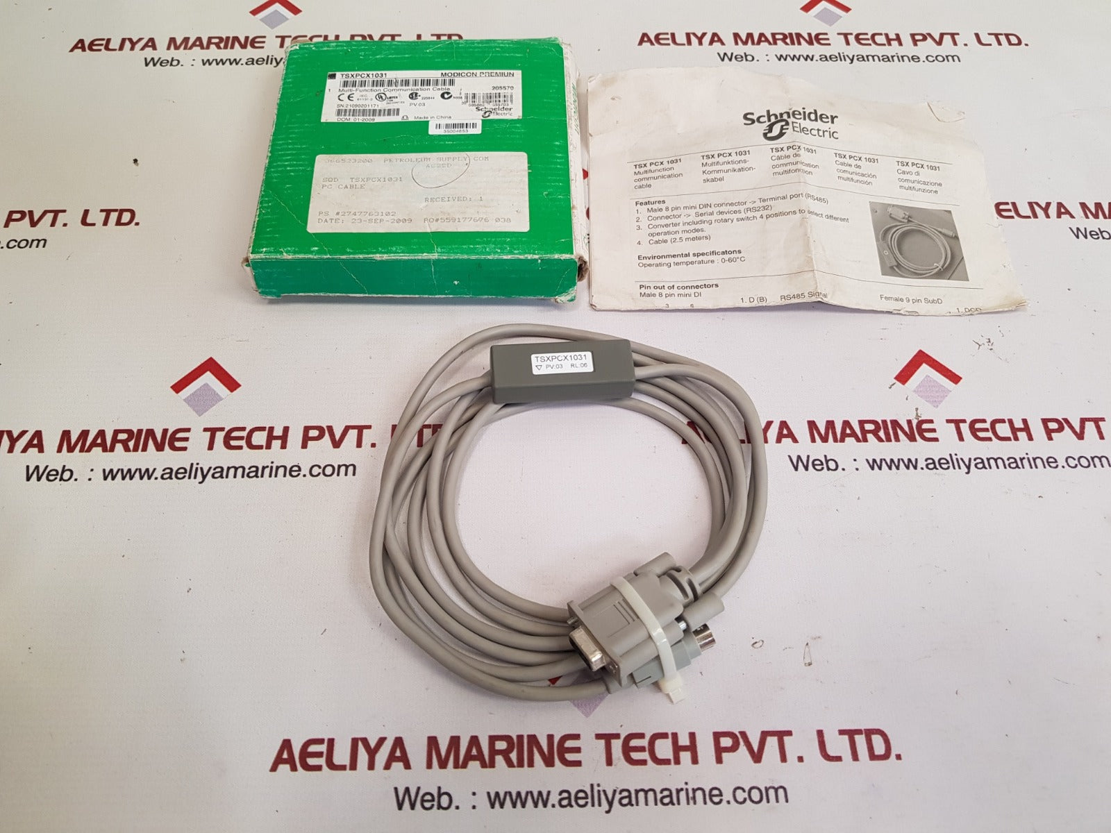 Schneider tsxpcx1031 multi-function communication cable