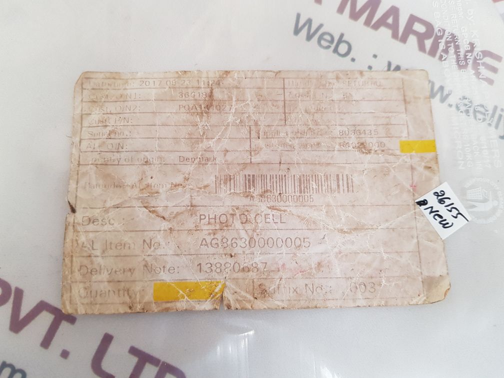 Siemens ag8630000005 photo cell