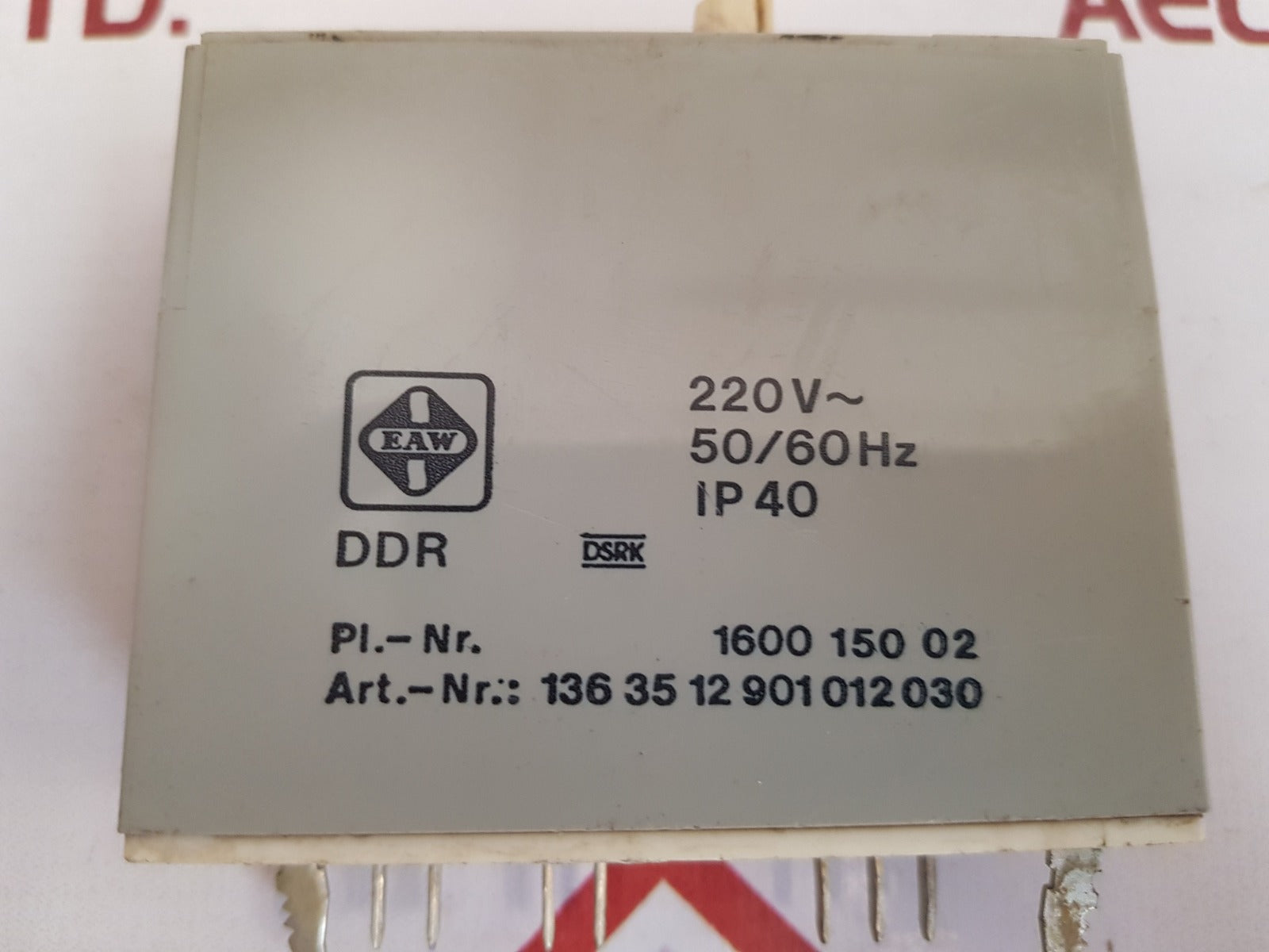 Ddr eaw relog 2tz11 time  relay 1600 150 02 