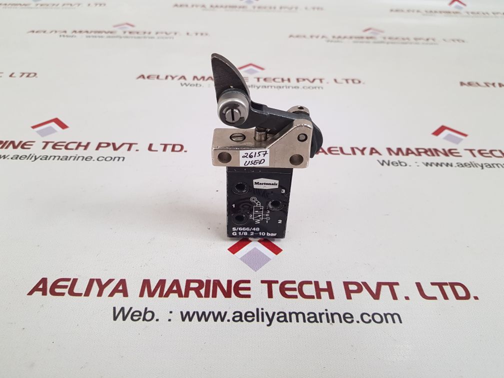 Martonair s/666/48 trip/spring control valve 