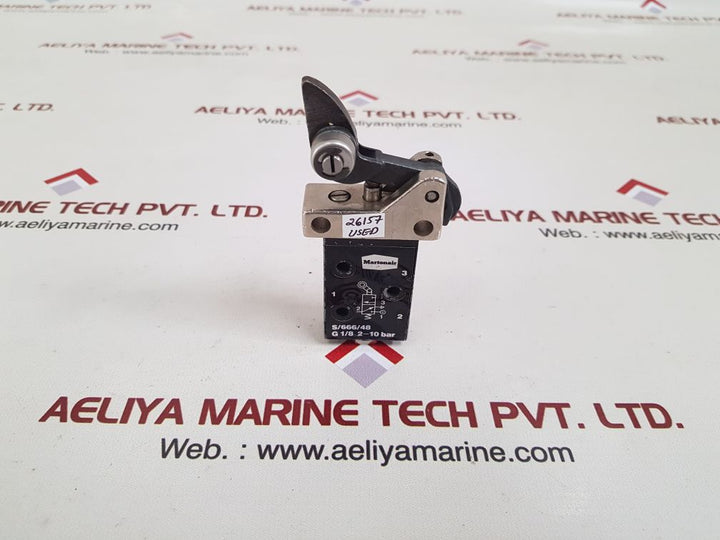 Martonair s/666/48 trip/spring control valve 