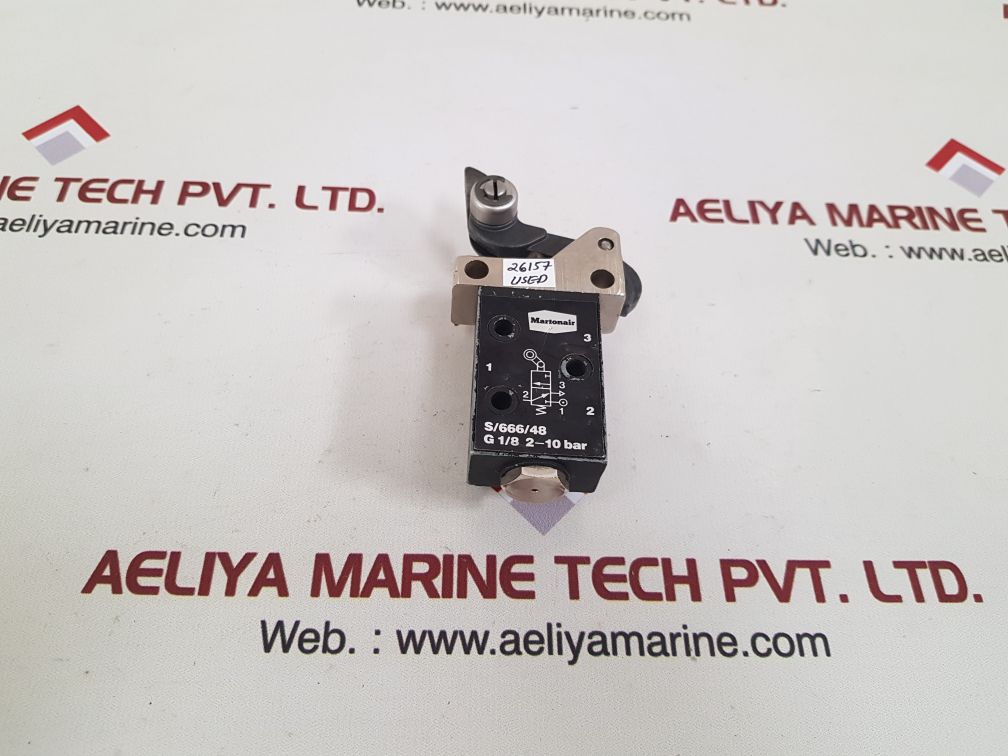 Martonair s/666/48 trip/spring control valve 
