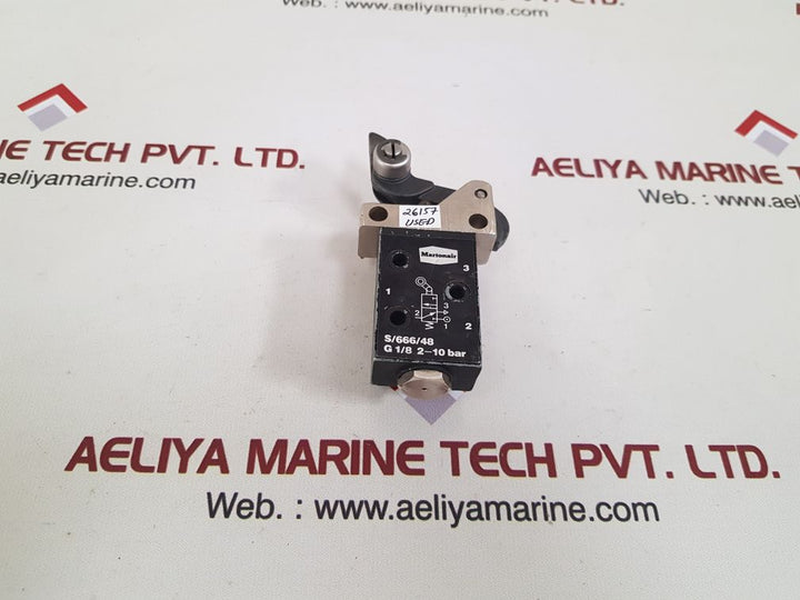 Martonair s/666/48 trip/spring control valve 
