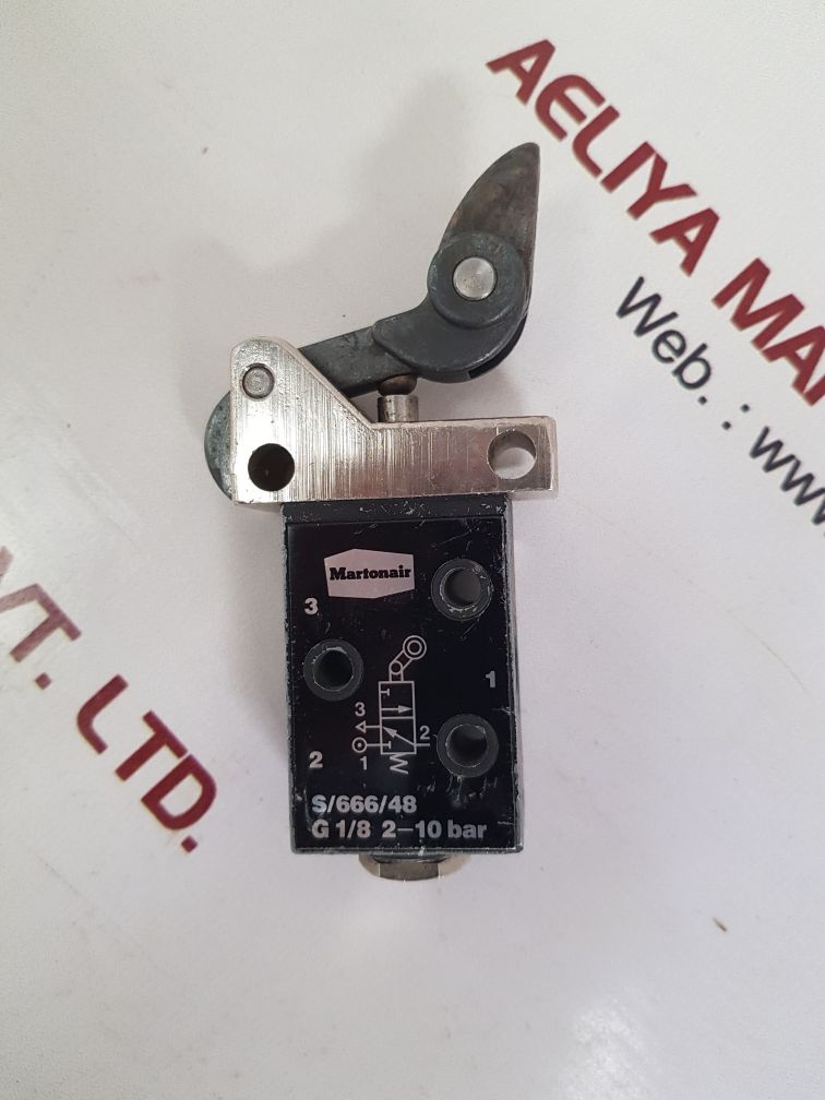 Martonair s/666/48 trip/spring control valve 
