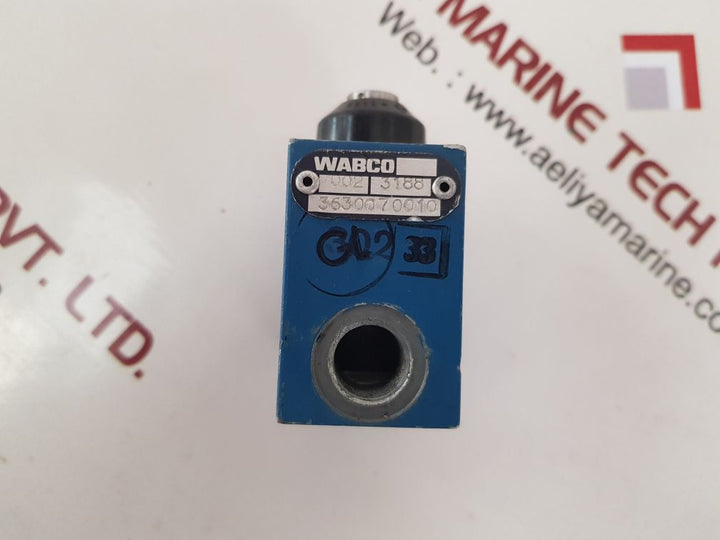 Wabco 3630070010 pneumatic directional valve