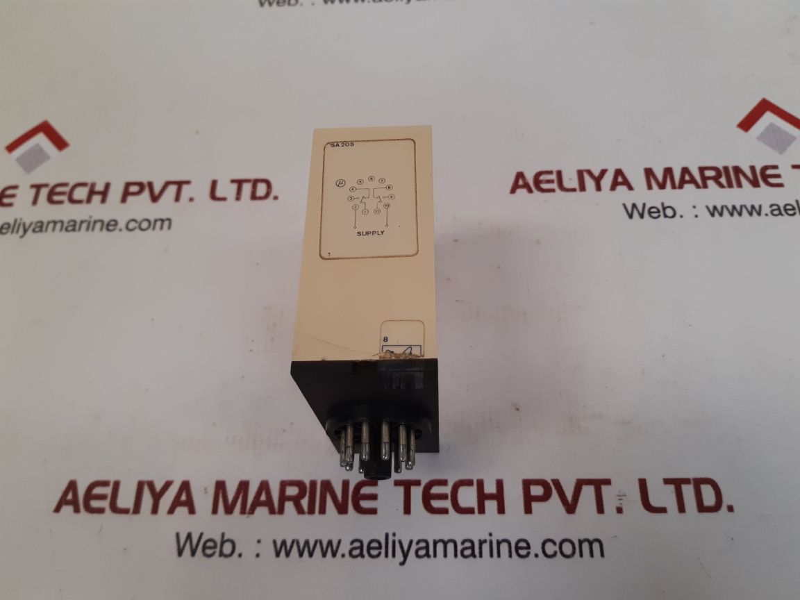 Electromatic sa205 724 time delay relay 3-60 sec